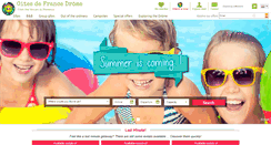 Desktop Screenshot of drome-provence-rental.com